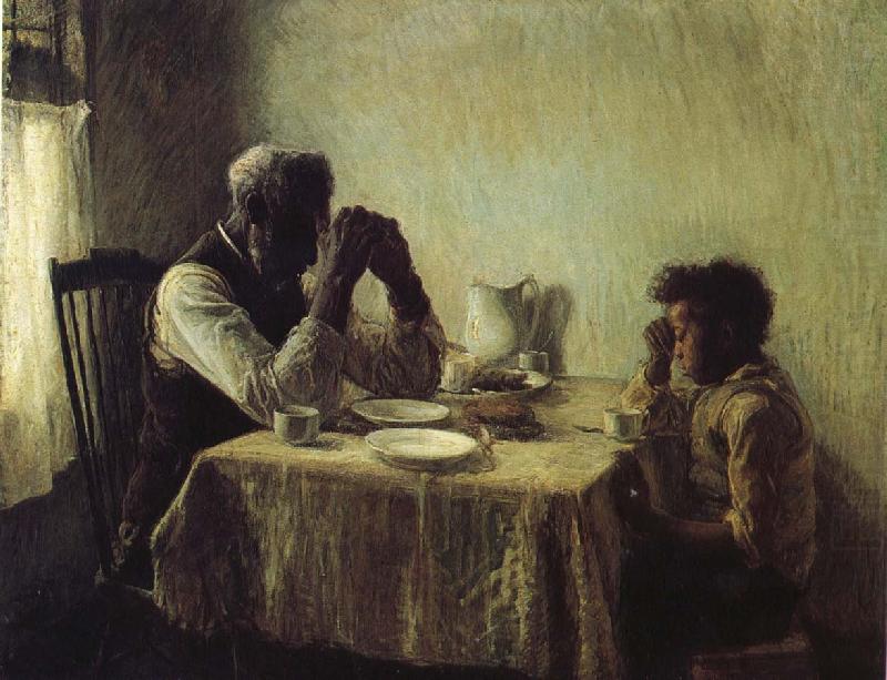 Thanksgiving poor, Henry Ossawa Tanner